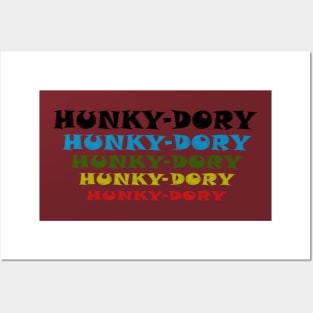 hunky-dory Posters and Art